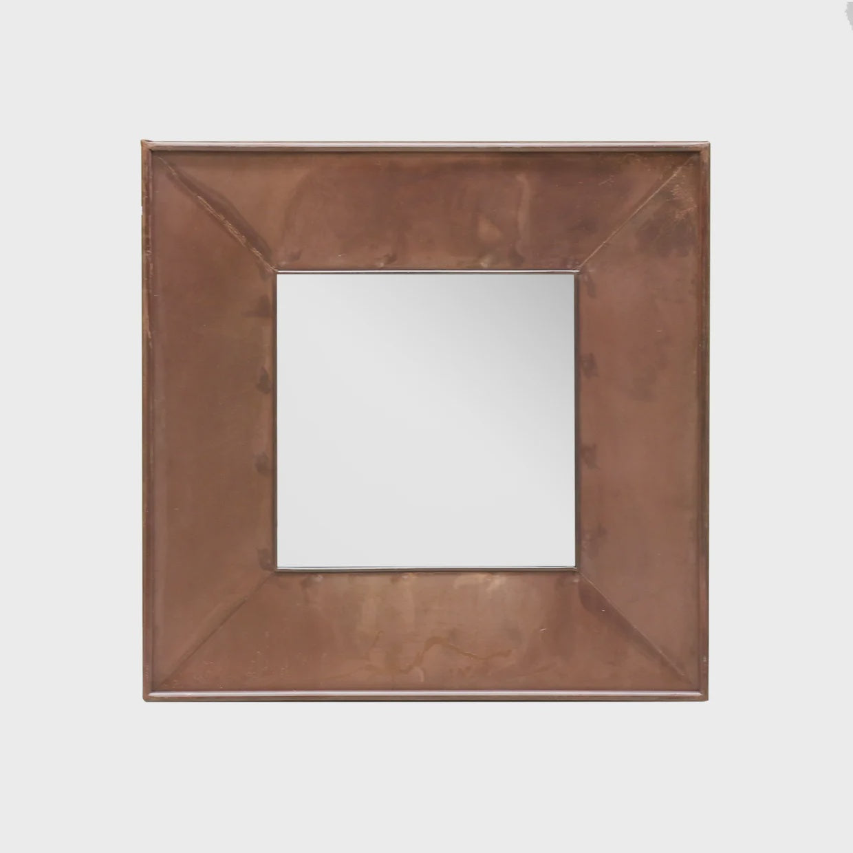 Mirror - Square iron copper