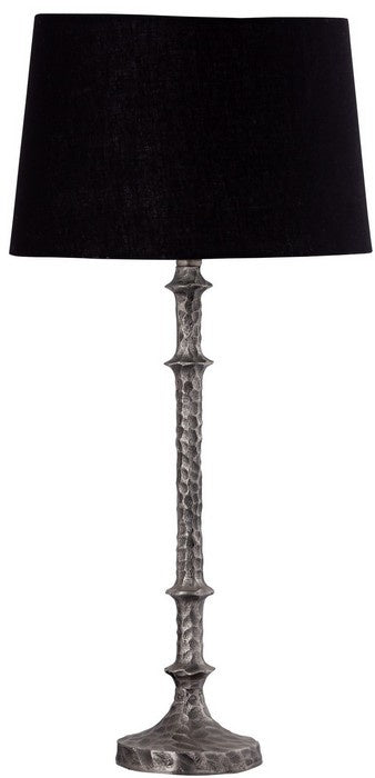 Lamp - Beaten Antique silver